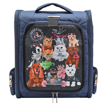 Nicole Lee USA Expandable Pet Carrier Backpack